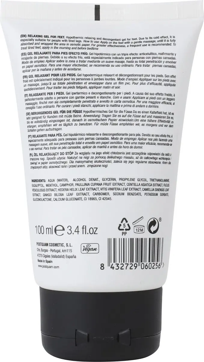 Postquam Ontspannend Voetgel 100ml