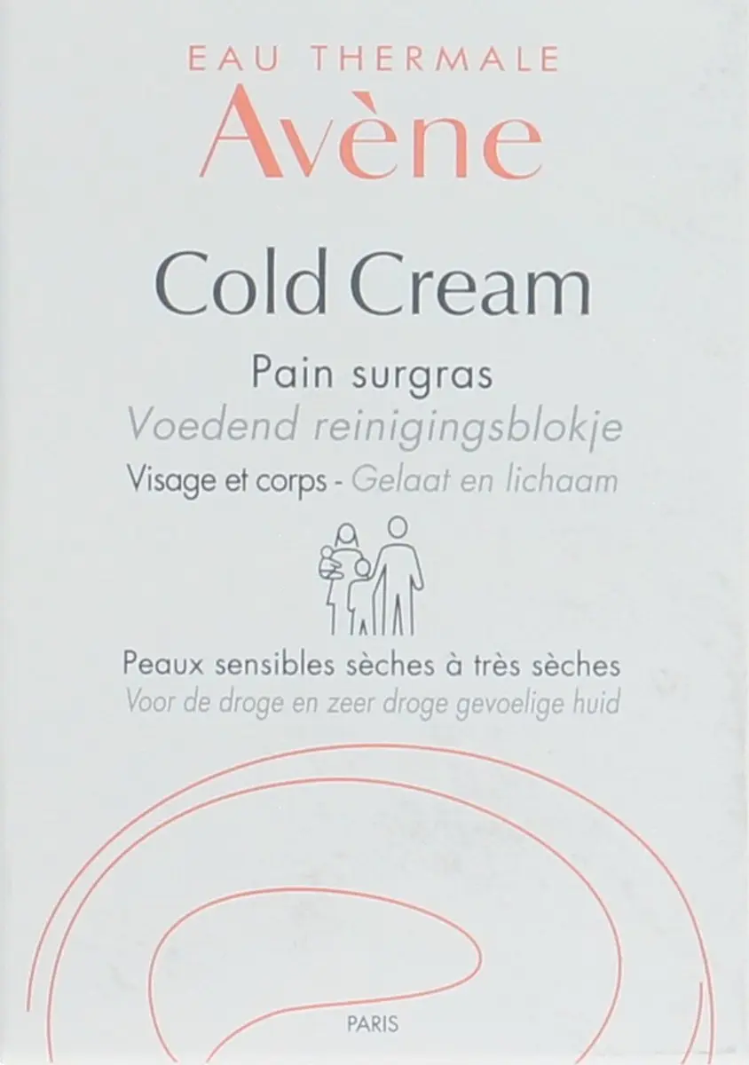 Avène Cold Cream Reinigingszeep 100g