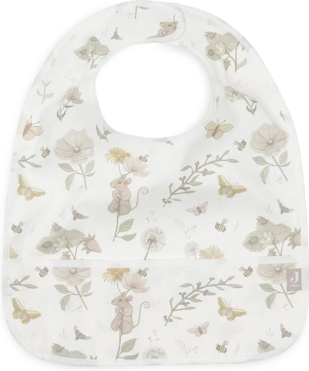 Jollein Slab Waterproof Dreamy Mouse - 2 Stuks