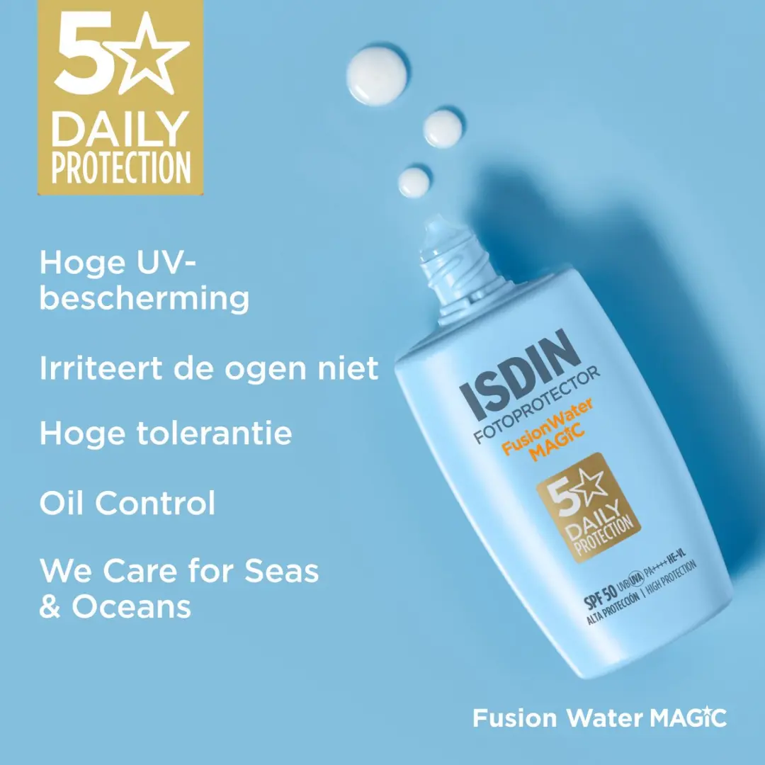 Isdin Fusion Water Magic SPF50+ Zonnebrand 50ml