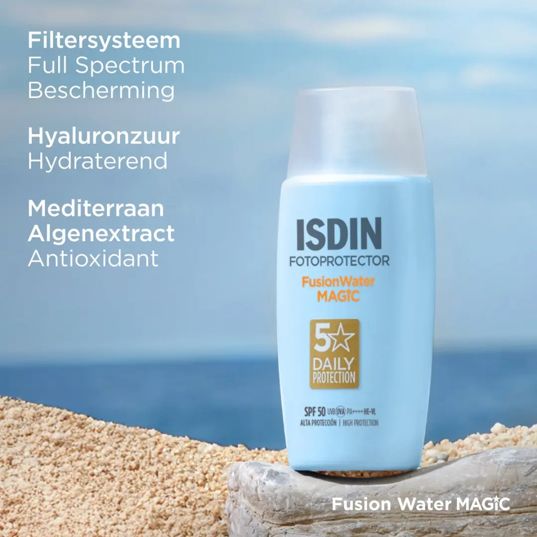 Isdin Fusion Water Magic SPF50+ Zonnebrand 50ml