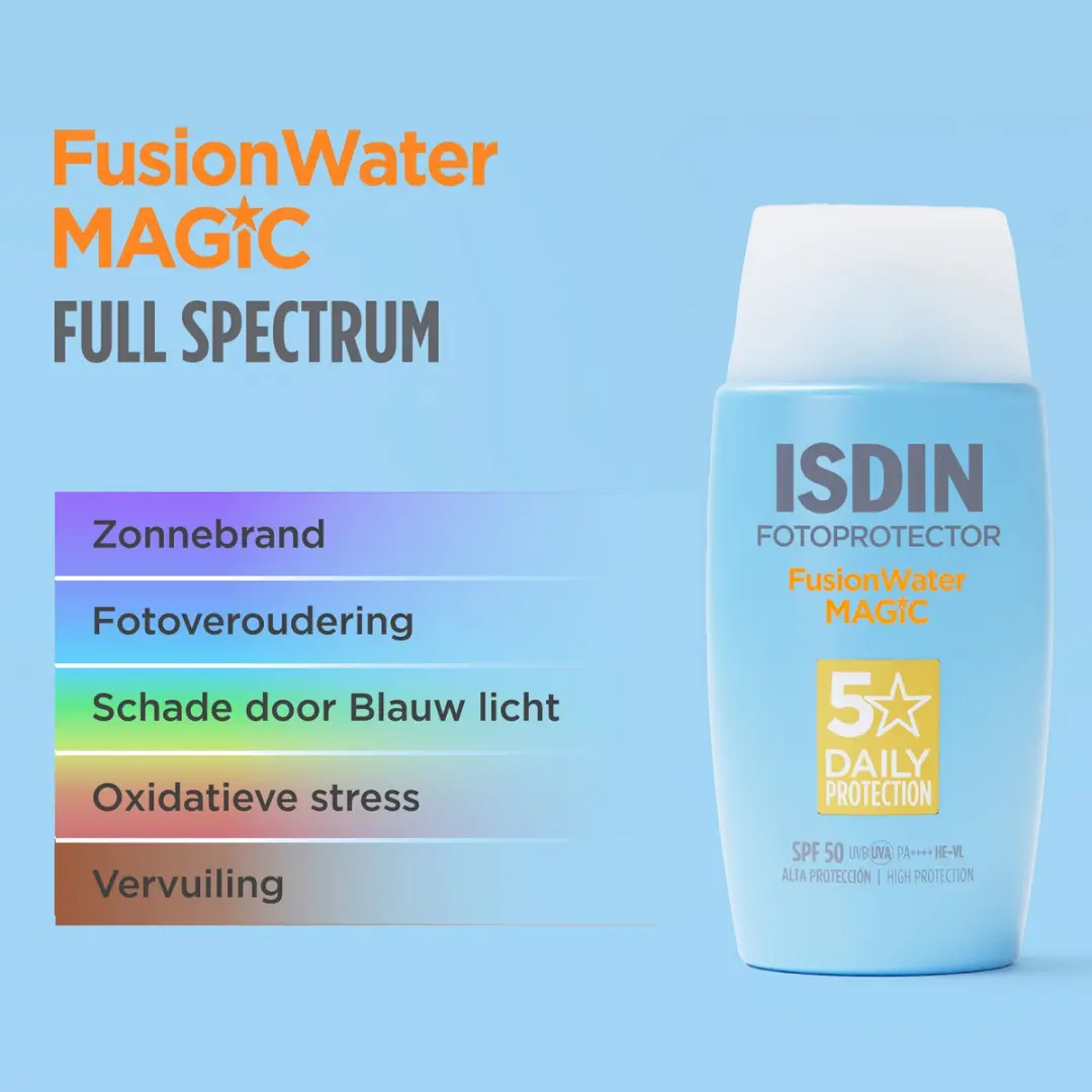 Isdin Fusion Water Magic SPF50+ Zonnebrand 50ml