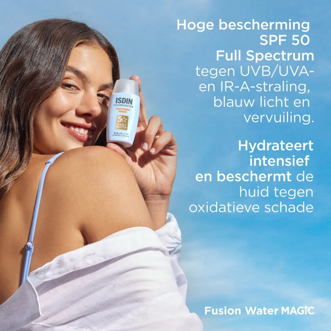 Isdin Fusion Water Magic SPF50+ Zonnebrand 50ml
