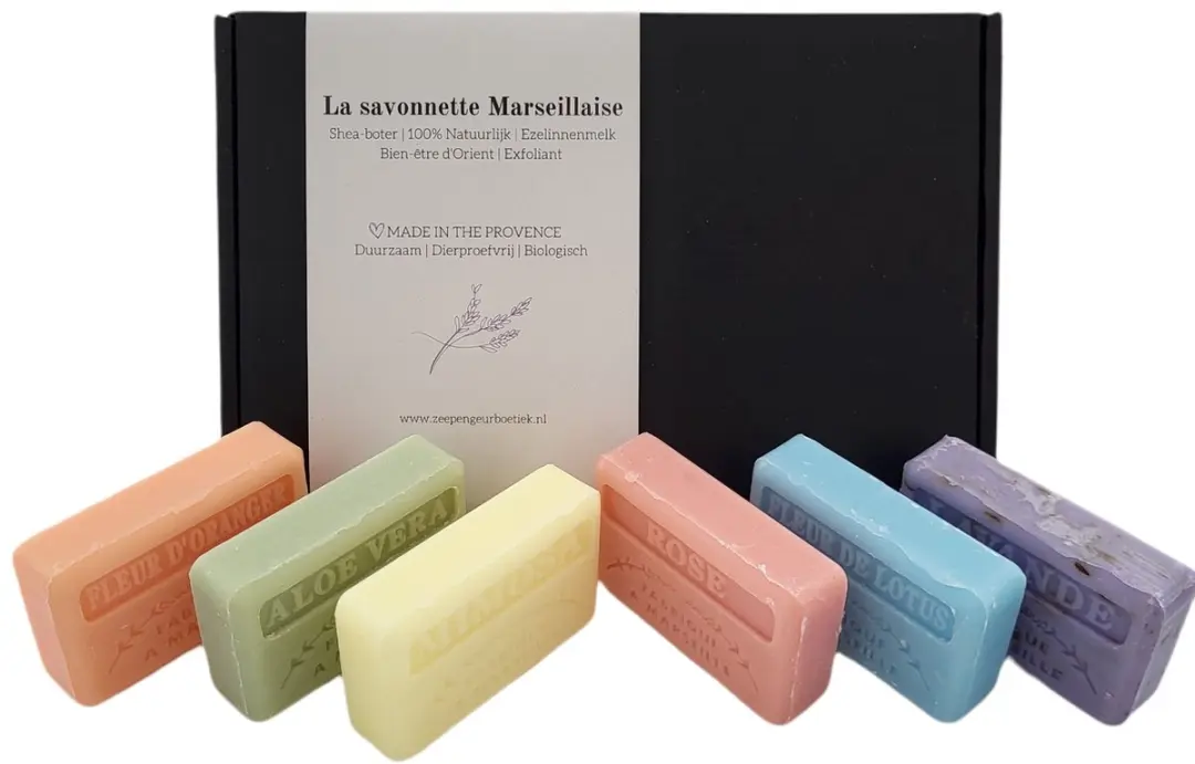 Savon de Marseille Zeepset 6x125g