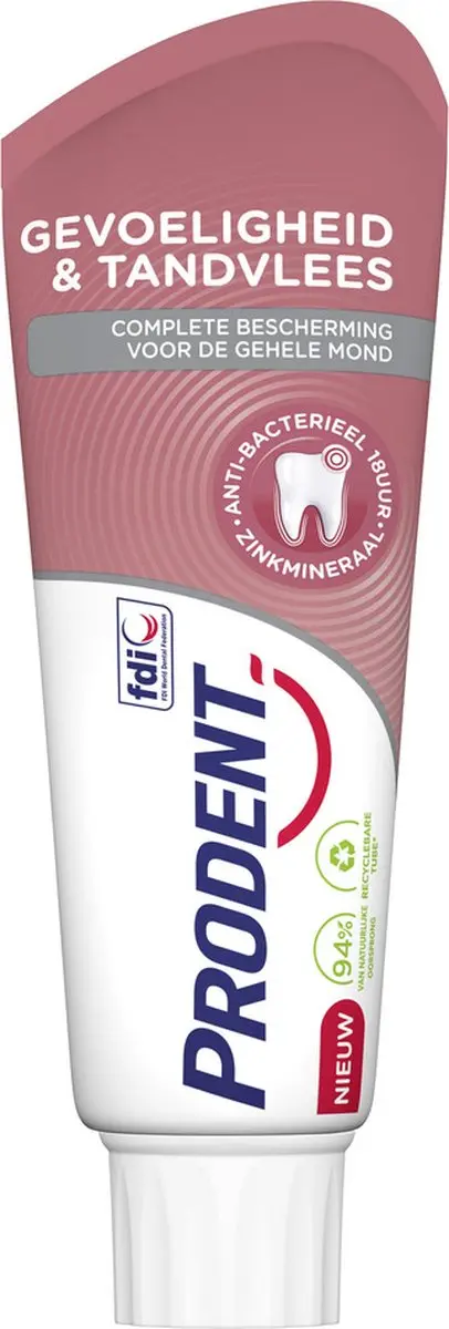 Prodent Tandpasta Gevoelige Tanden 75ml