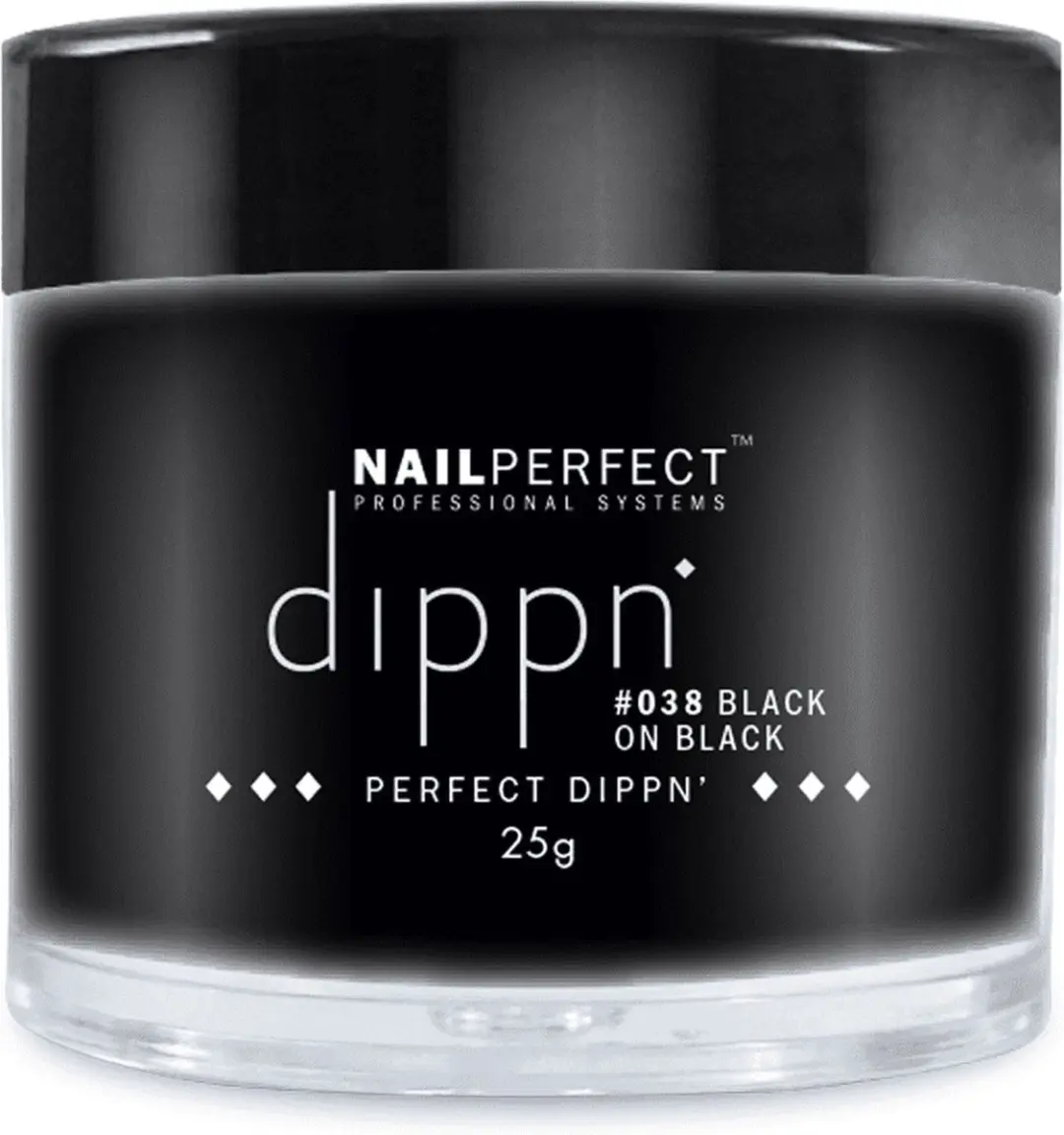 Nail Perfect Dippn #038 Black On Black