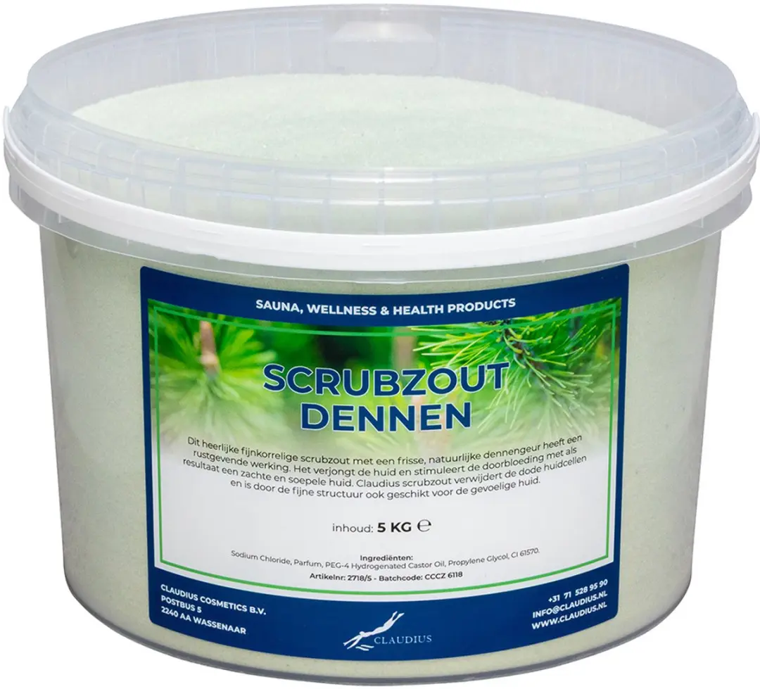 Splashbox Cosmetics Scrubzout Dennen 5 kg