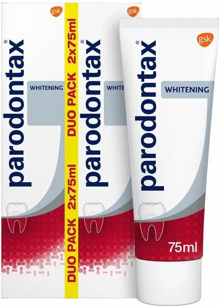 Parodontax Whitening Tandpasta 300ml - 4 Stuks