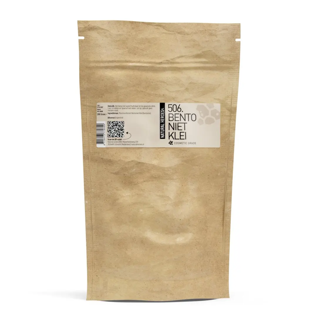 Natural Heroes Bentoniet Klei Cosmetic Grade 200g