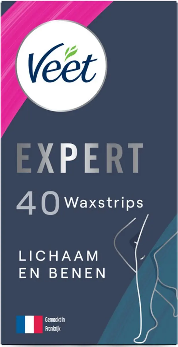 Veet Expert Waxstrips Benen Sensitive