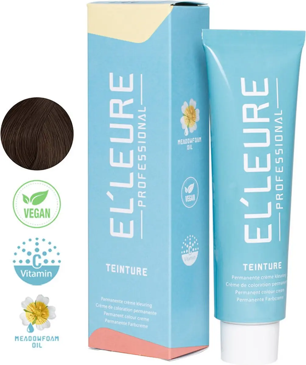 Elleure Haarverf Middenblond Intensief Chocolade 100ml