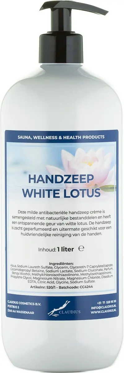 Splashbox Cosmetics Handzeep White Lotus 1L