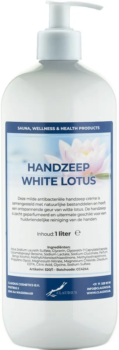 Splashbox Cosmetics Handzeep White Lotus 1L