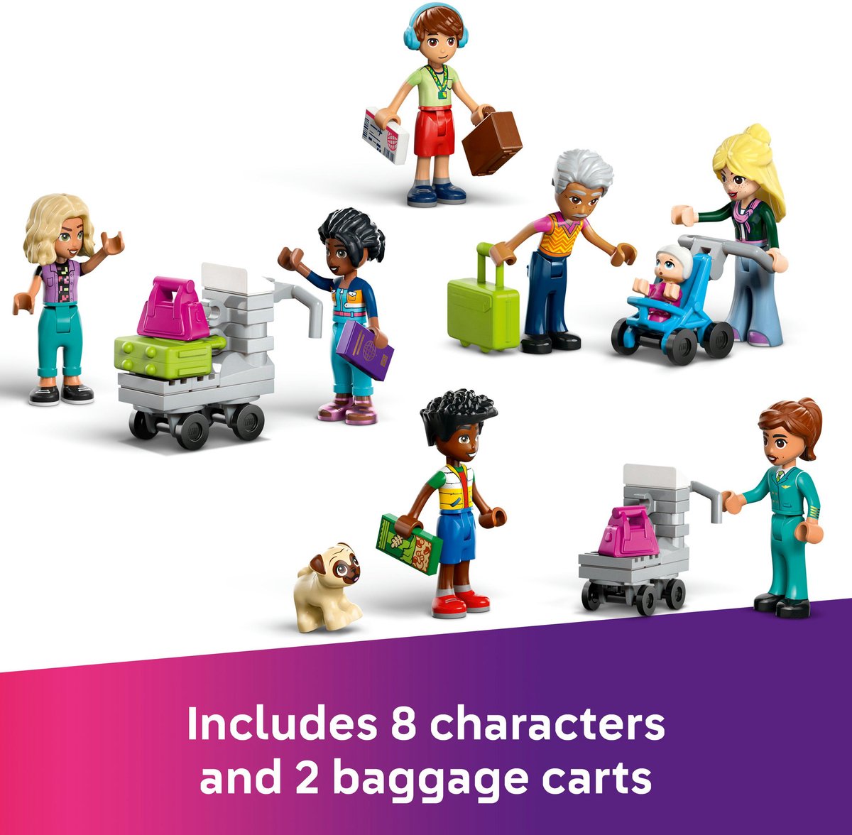 LEGO Friends Heartlake City vliegveld en vliegtuig - 42656