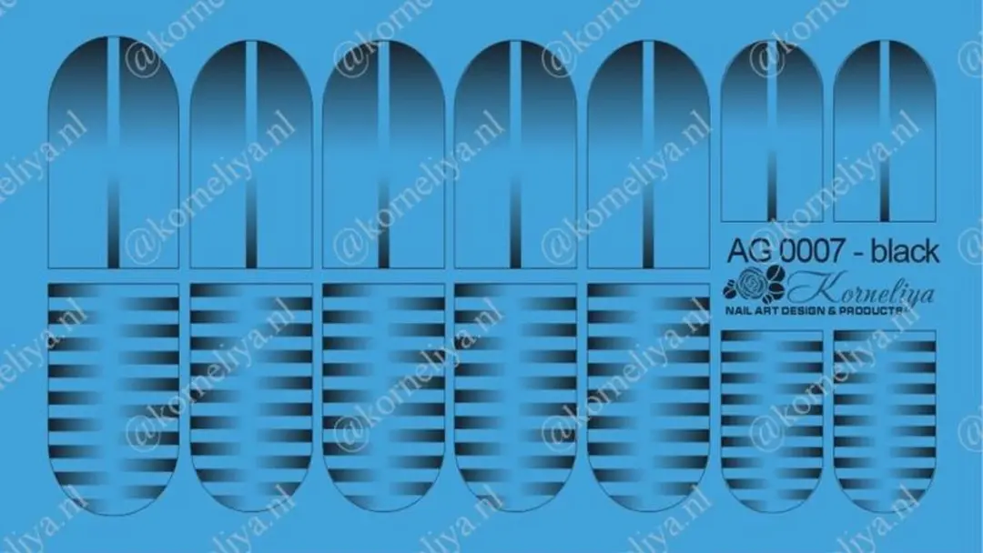 Korneliya Airbrush Waterdecal AG 0007