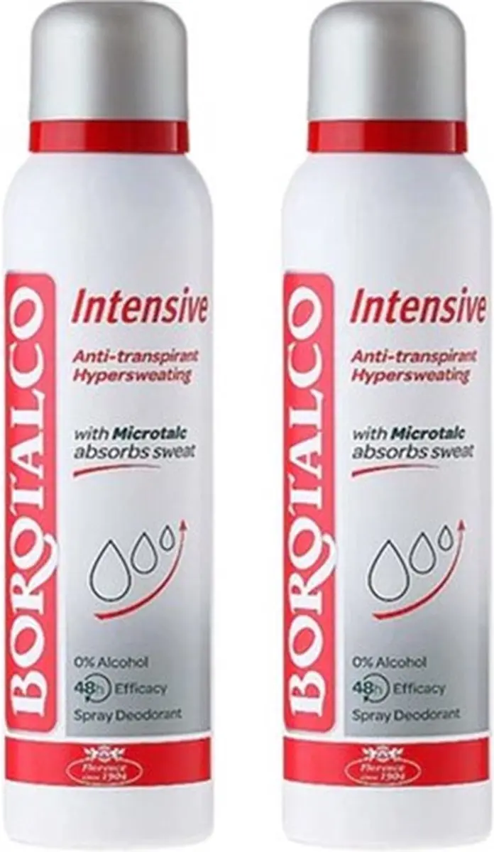 Borotalco Deo Spray Intensive 2x150ml