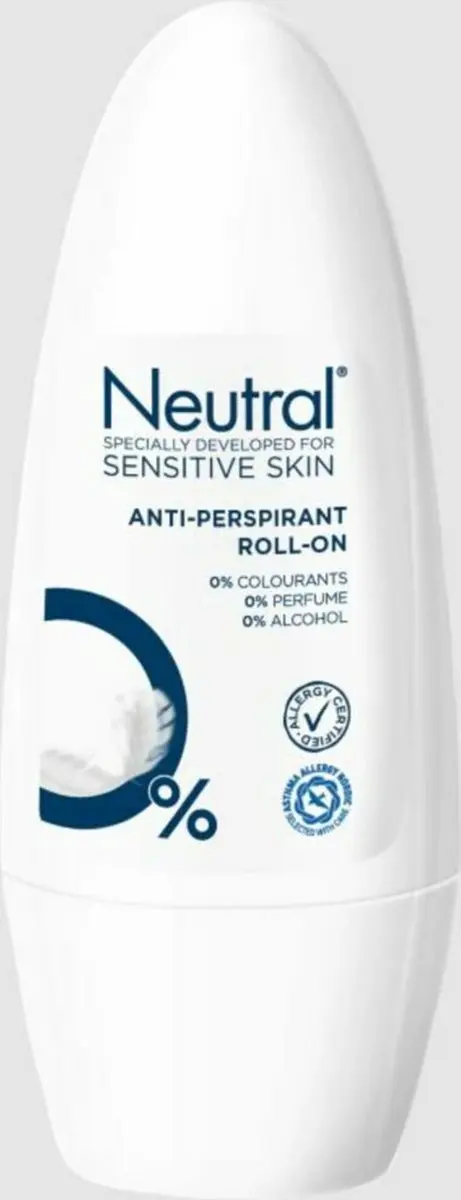 Neutral Deodorant Roller Sensitive Skin 50ml