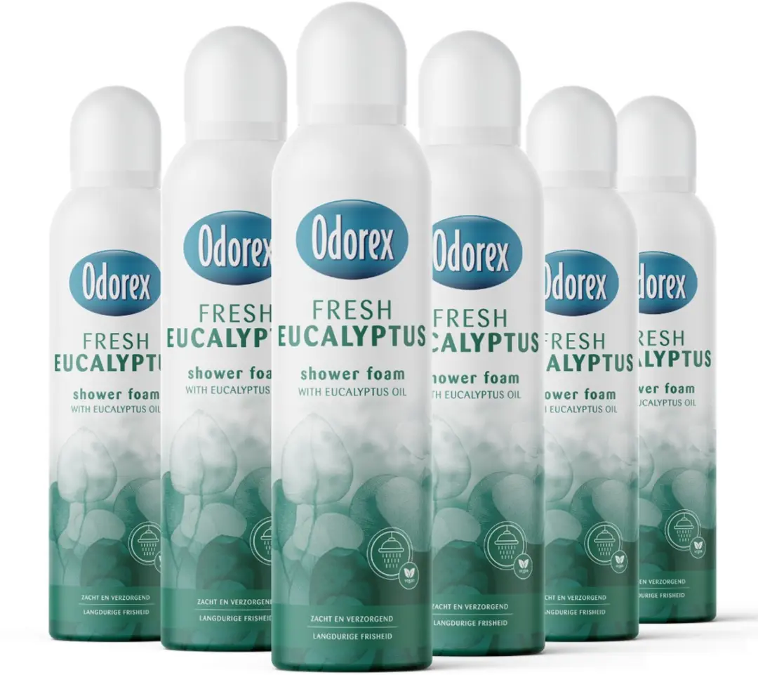 Odorex Showerfoam Eucalyptus 200ml