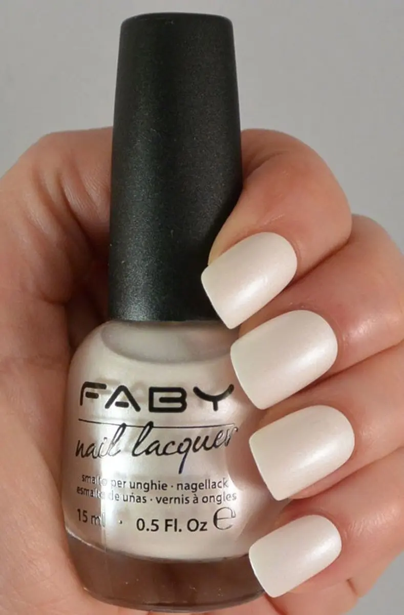 FABY Lunar Skin Vegan Nagellak Wit - 15ml