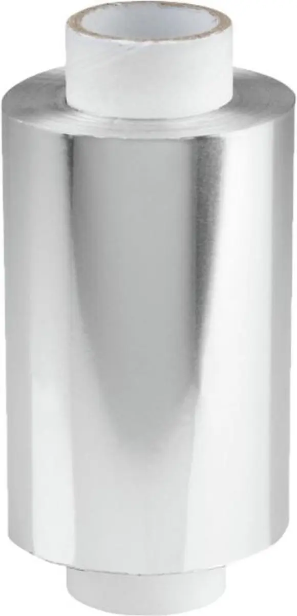 Sibel Highlight Aluminiumfolie 14µ x 12cm x 250m - Zilver