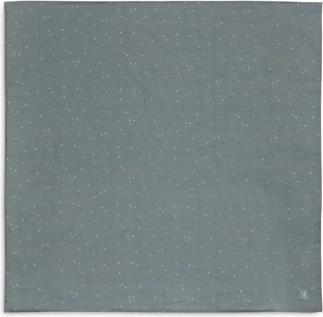 Jollein Hydrofiele Doek Large 115x115cm - 2 Stuks - Twinkling Sea Green