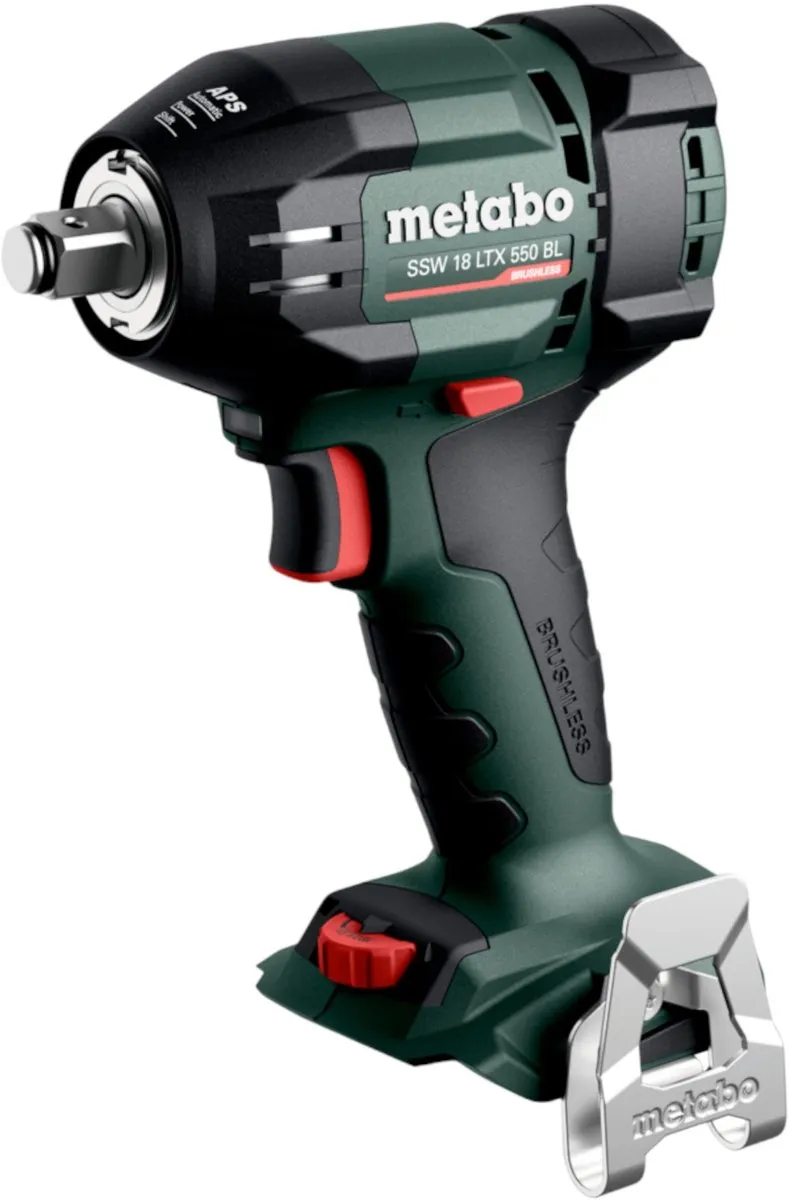 Metabo SSW 18 LTX 550 BL Slagmoersleutel - 550Nm - 2x 8Ah + Oplader - afbeelding 4 van 6