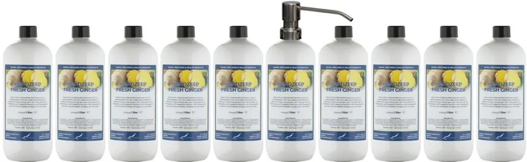 Splashbox Cosmetics Handzeep Fresh Ginger 1L
