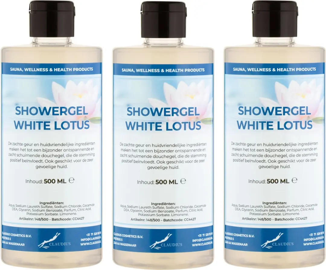 Splashbox Cosmetics White Lotus Douchegel 500ml