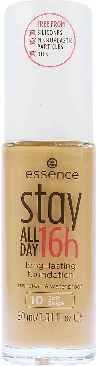 Essence Stay All Day Foundation 10 Soft Beige - 30ml