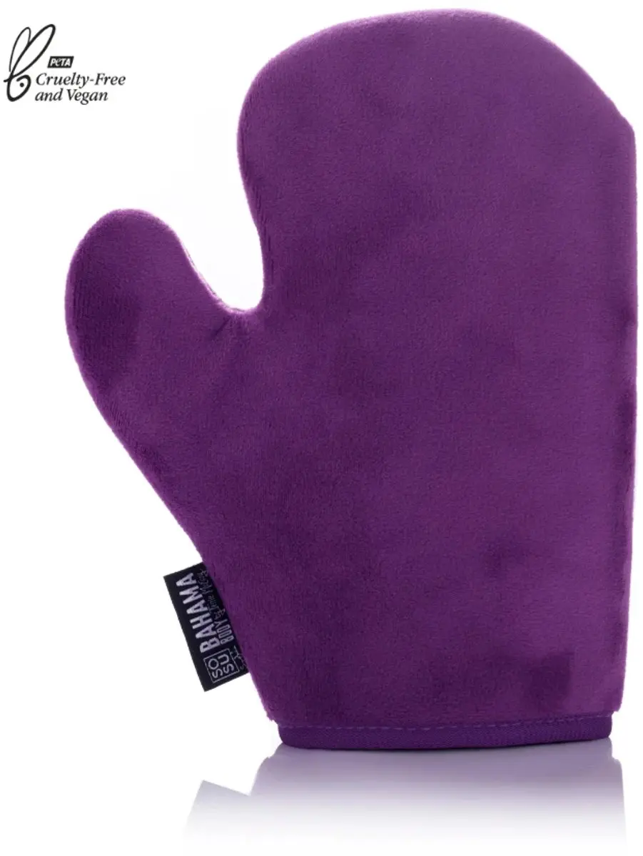 Sosu Velvet Tanning Mitt - Paars