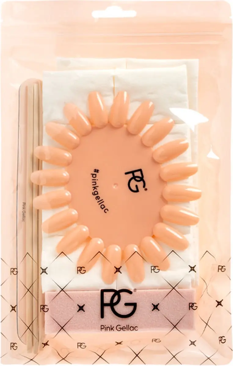 Pink Gellac Manicure Kit - 15 Stuks
