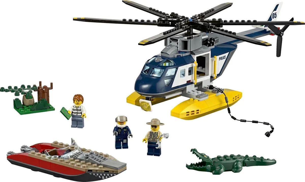 LEGO City Helikopter Achtervolging 60067 - 253 Stukken - afbeelding 4 van 6
