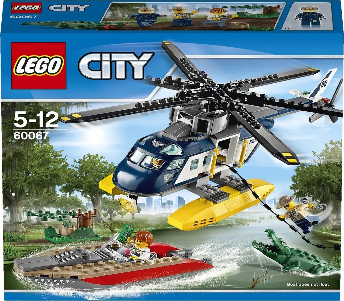 LEGO City Helikopter Achtervolging 60067