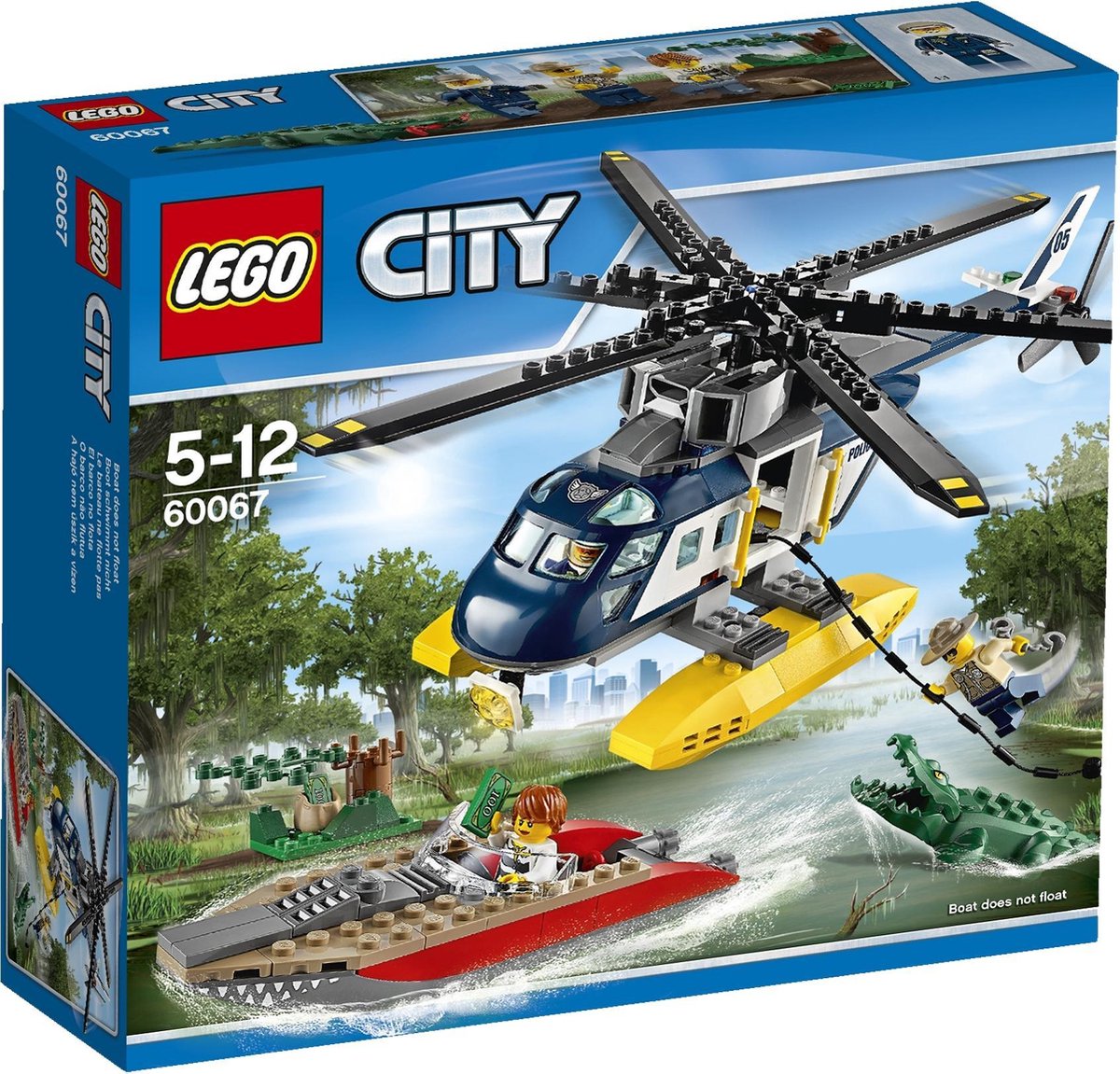 LEGO City Helikopter Achtervolging - 60067