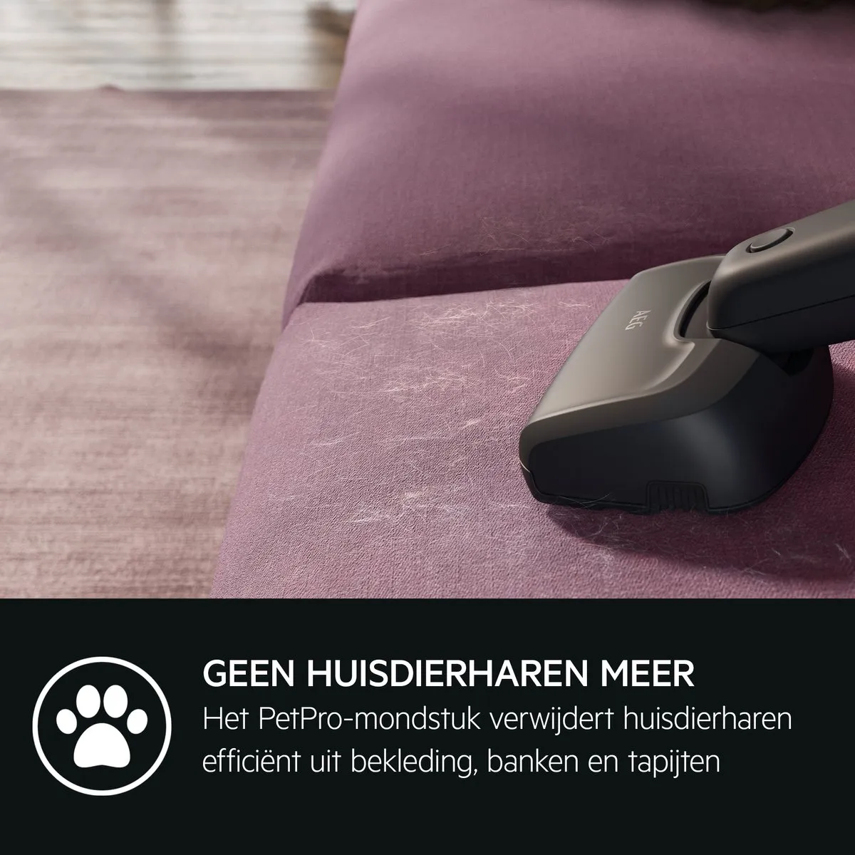AEG AS52AB18BN Steelstofzuiger Dierenhaar - 0.30L - Urban Grey