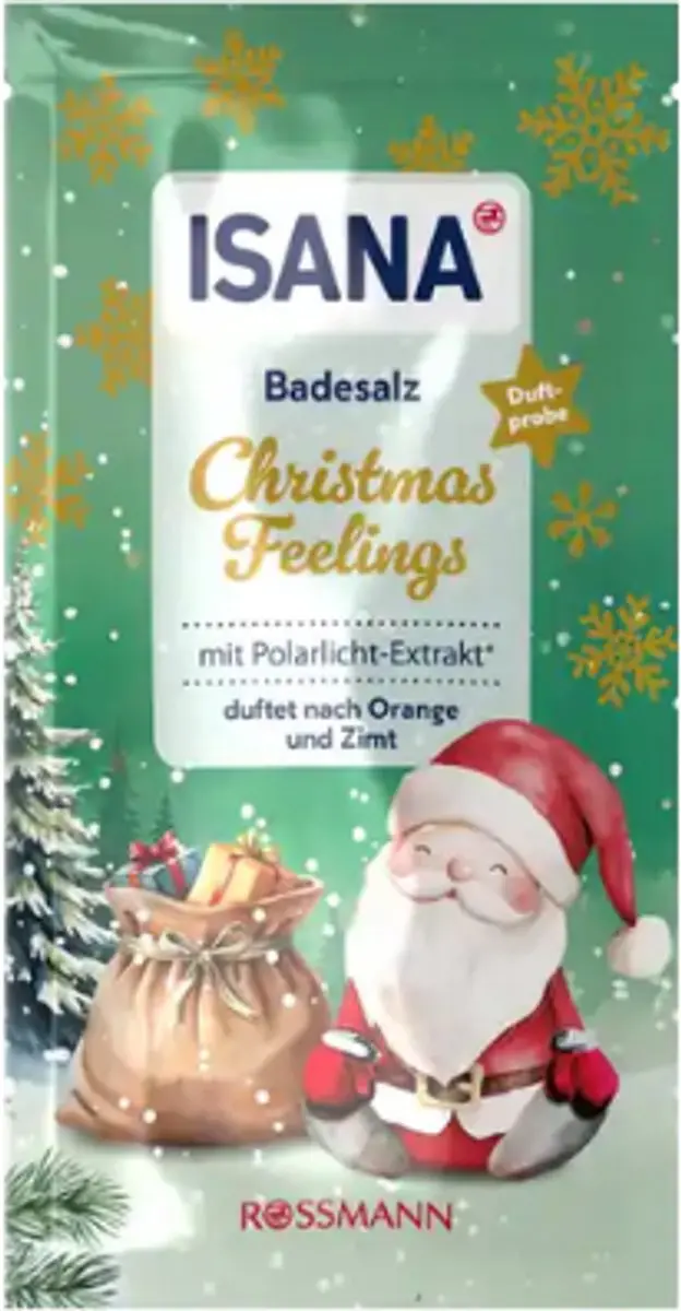 Isana Kerst Badschuim Christmas Feeling 80g