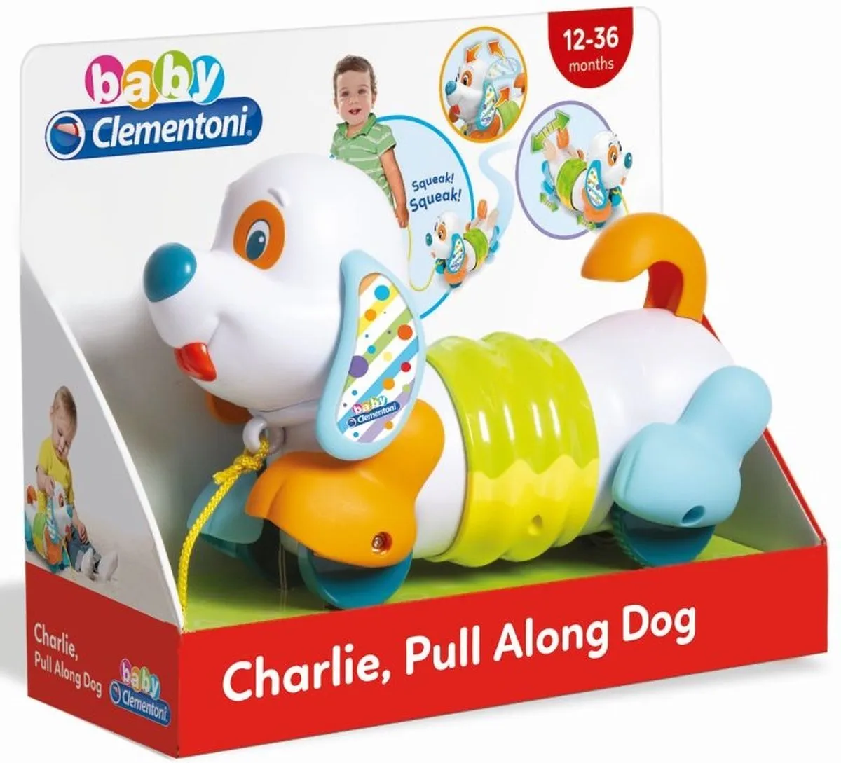 Clementoni Baby Trekhond Charlie