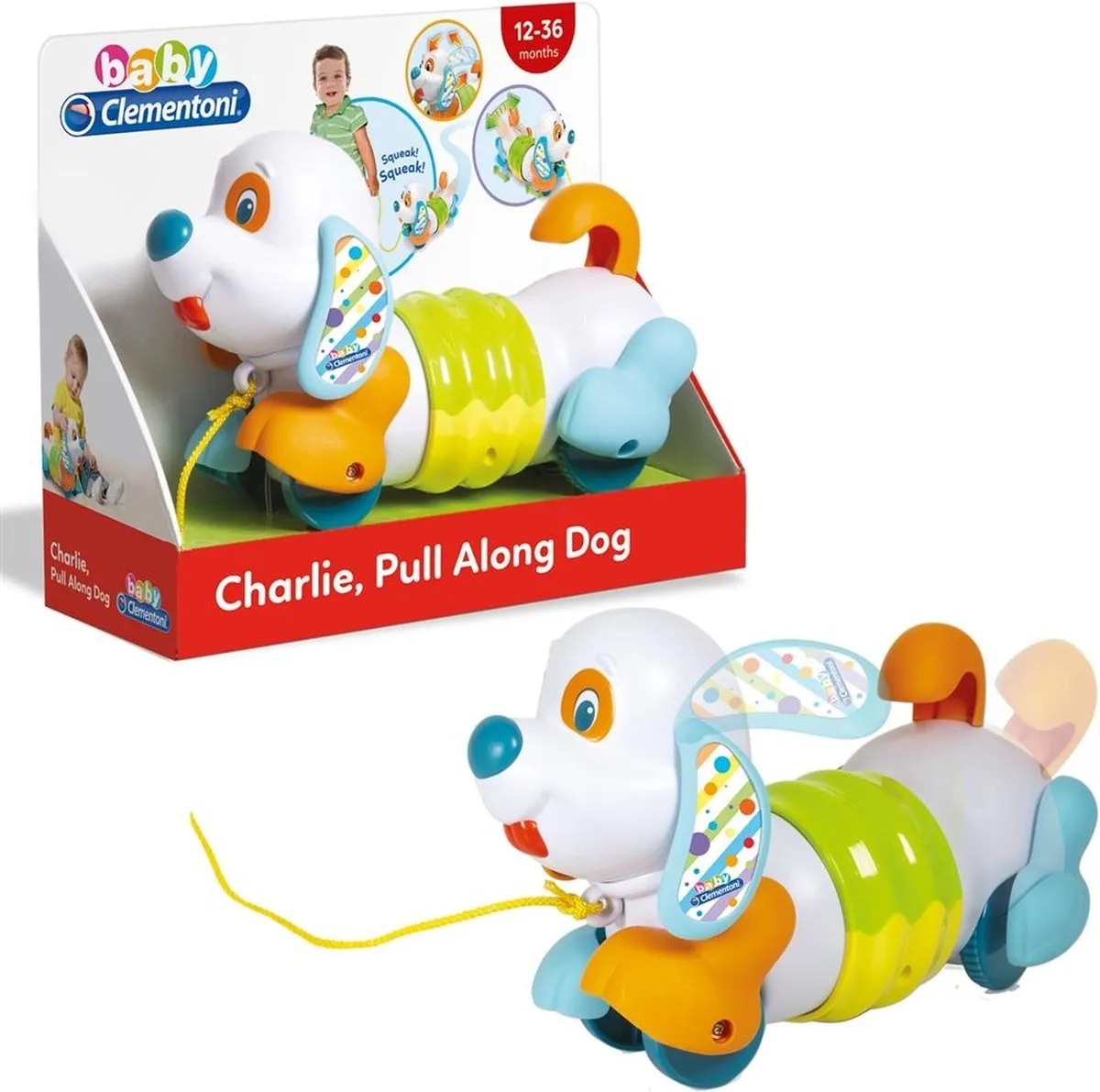 Clementoni Baby Trekhond Charlie