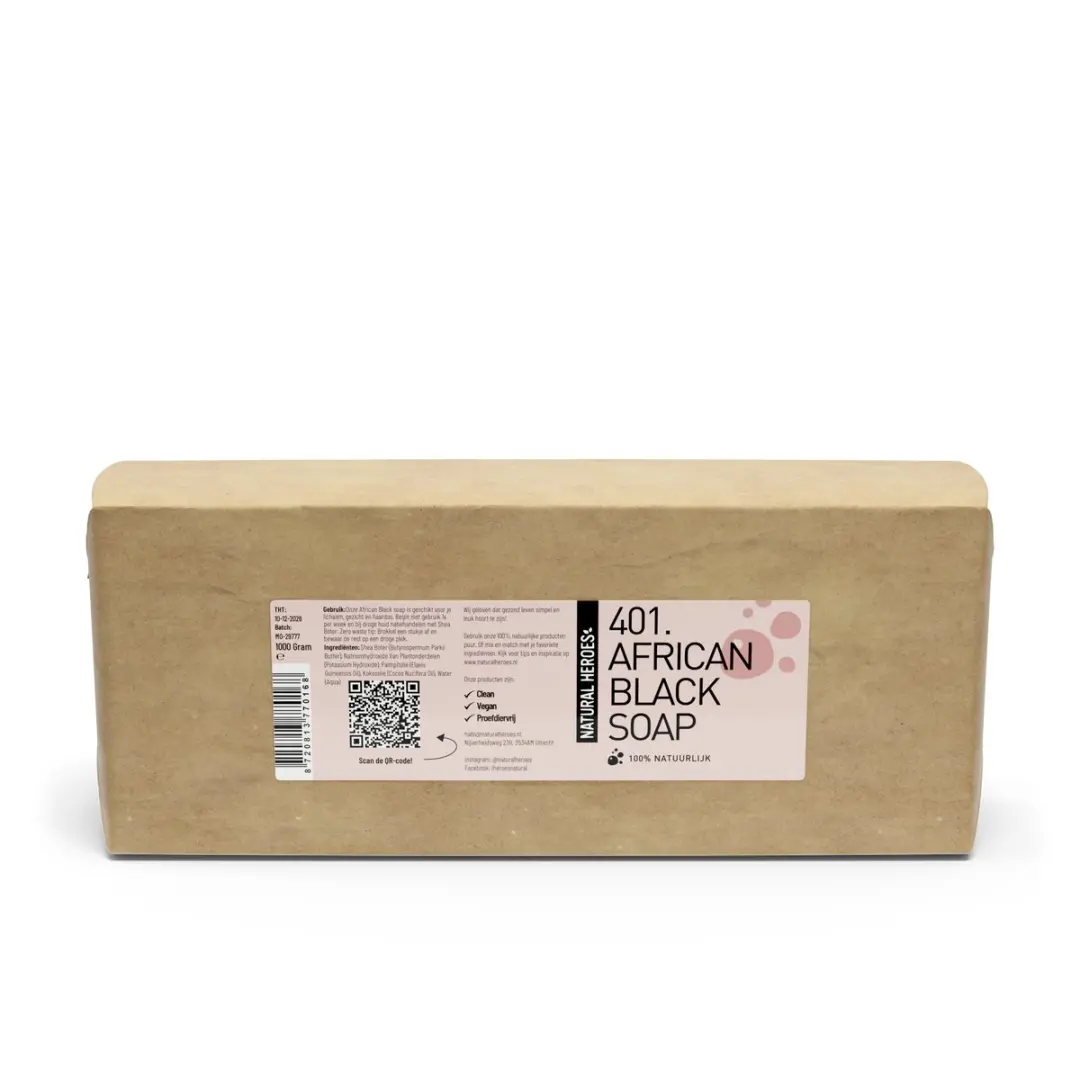 Natural Heroes African Black Soap 1000g