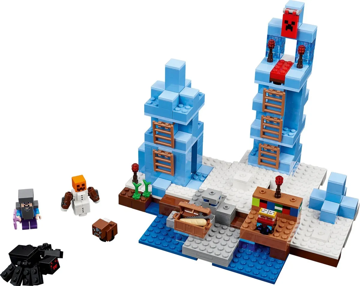 LEGO Minecraft De IJsnaalden 21131 - 454 Stukken