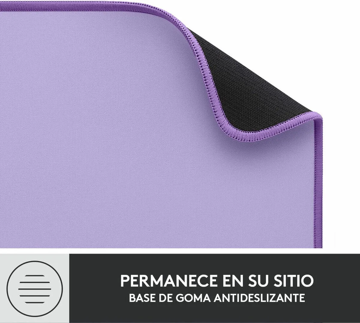 Logitech Desk Mat Studio Series - Lavendel - afbeelding 6 van 6