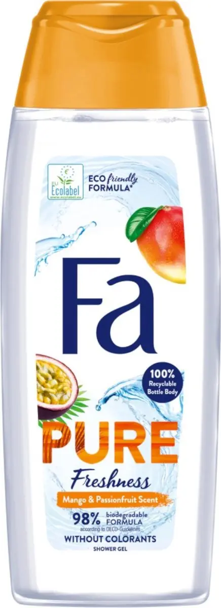 Fa Pure Freshness Douchegel Mango & Passievrucht 250ml