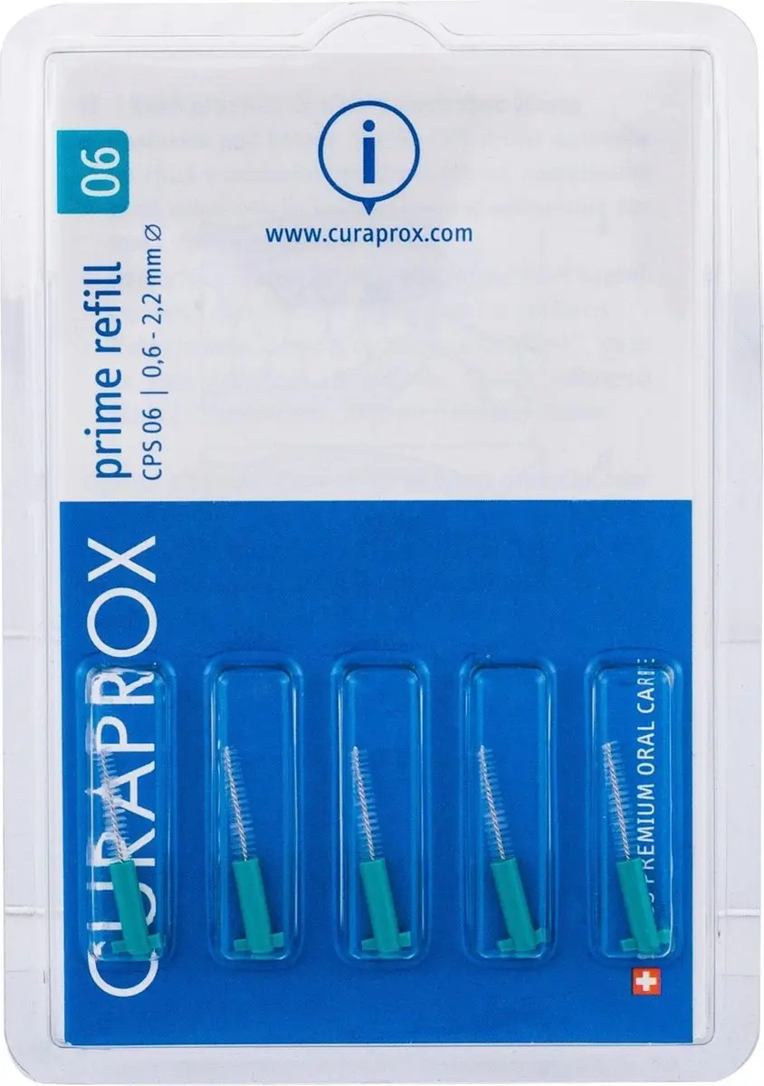 Curaprox Interdentaal Rager Prime Turqoise 2,2mm
