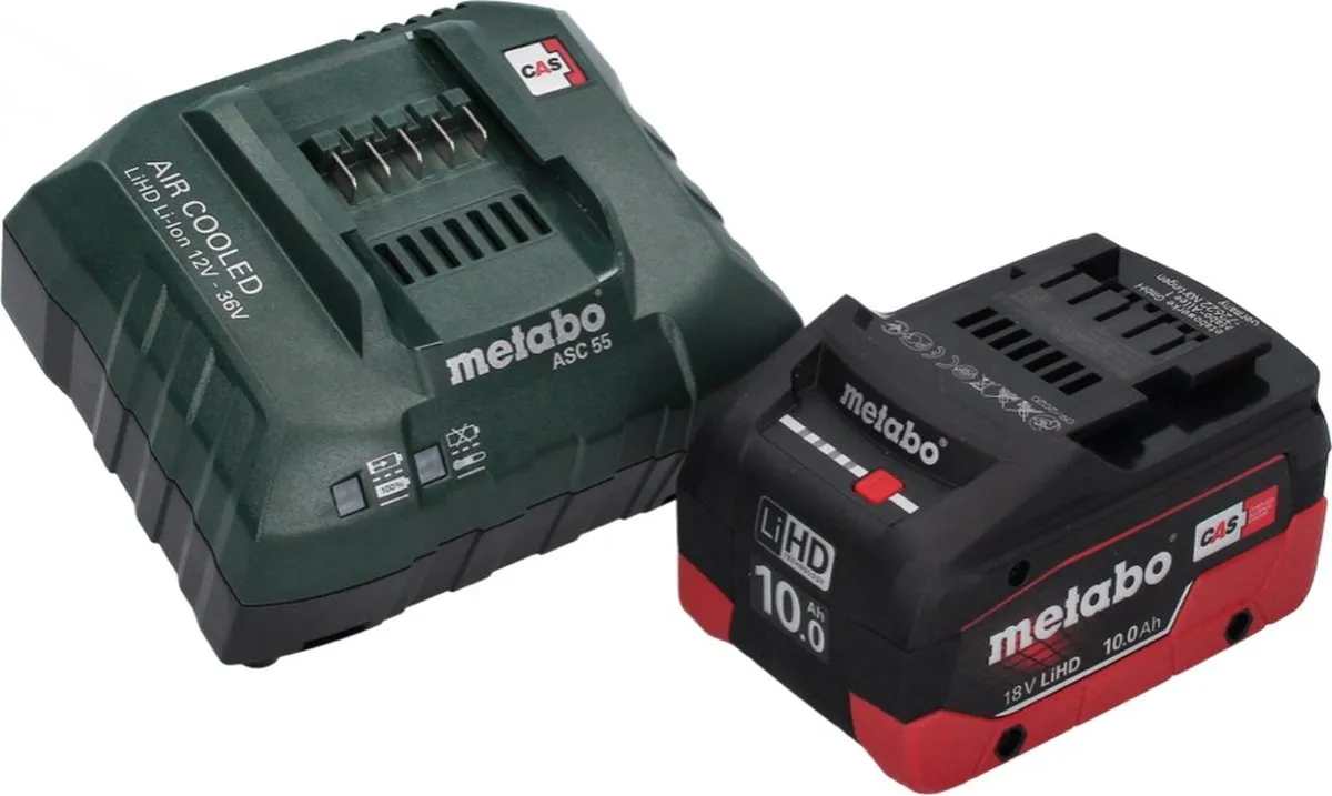 Metabo BS 18 LT BL Q Accuboormachine 18V 75Nm - 1x 10,0Ah Accu + Oplader - afbeelding 3 van 5