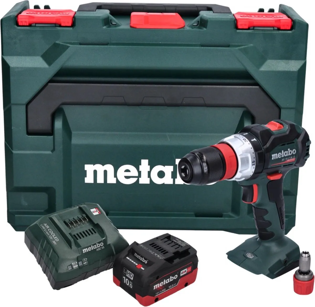 Metabo BS 18 LT BL Q Accuboormachine 18V 75Nm - 1x 10,0Ah Accu + Oplader - afbeelding 2 van 5