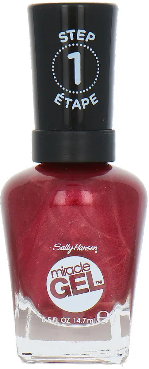 Sally Hansen Miracle Gel Nagellak 555 Bordeaux Glow