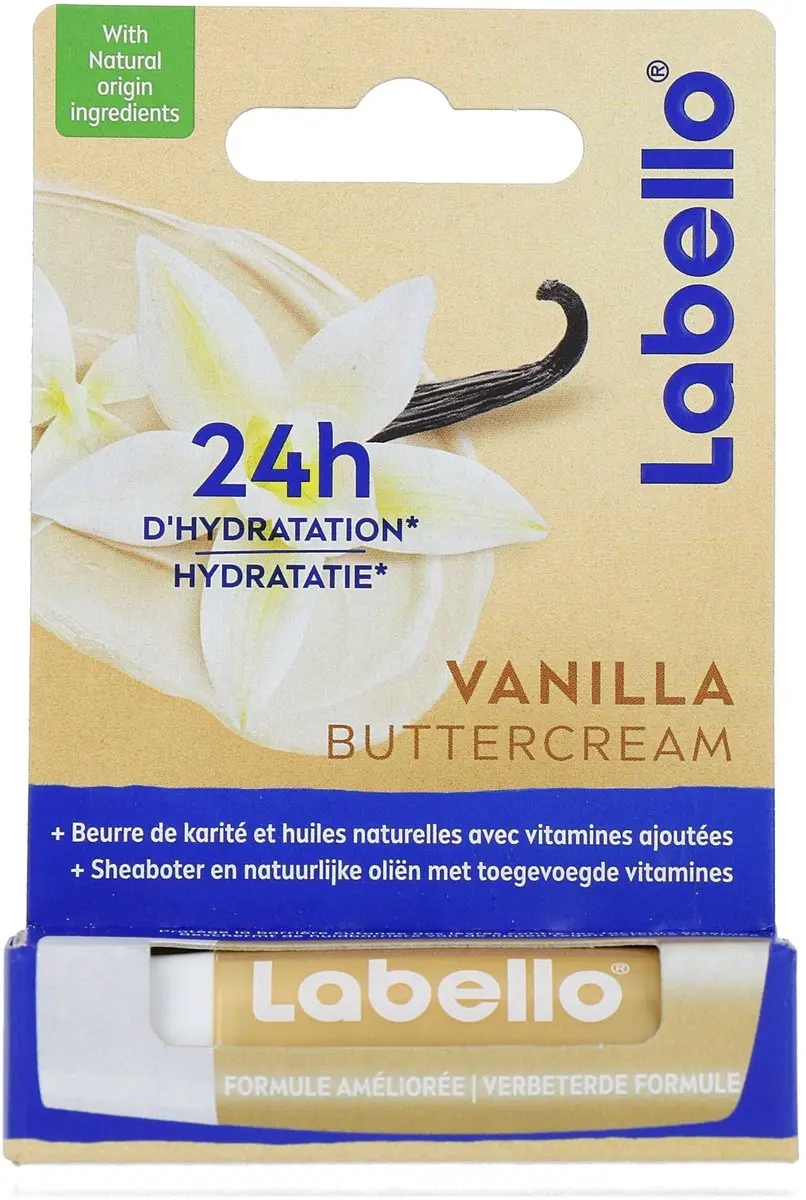 Labello Vanilla Buttercream Lippenbalsem 4.8g - afbeelding 6 van 6