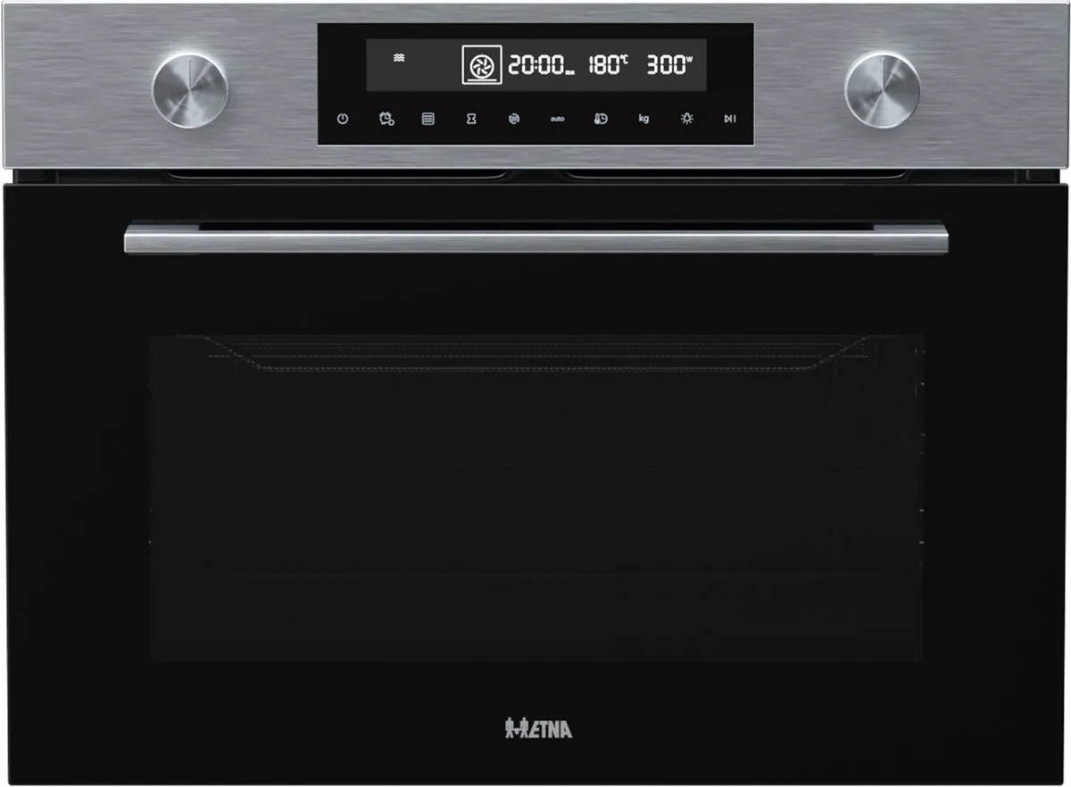 Etna CM450RVS Inbouw Combi-Oven 50L