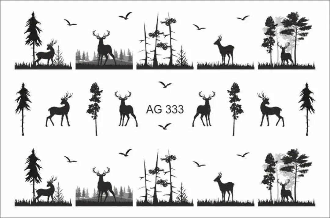 Korneliya Airbrush Waterdecal AG 333
