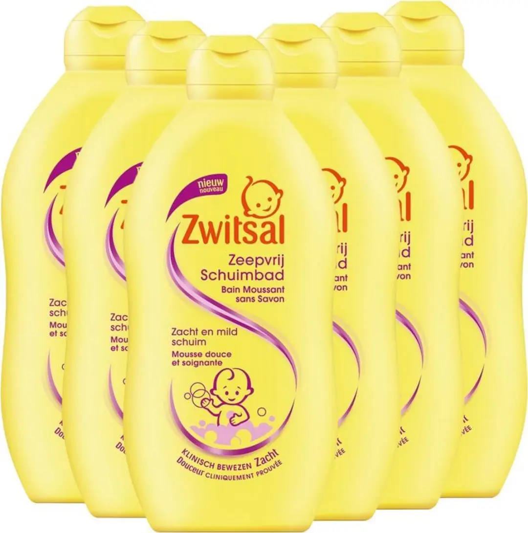 Zwitsal Baby Schuimbad 6-Pack